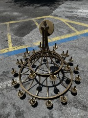 Acclaim Lighting Antique Gold 24 Light Chandelier