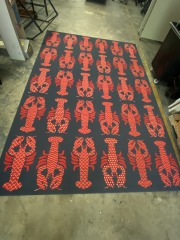Hamption Bay Indoor Outdoor 7x10ft  Rug