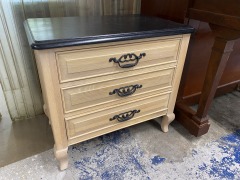 Thomasville Three Drawer Nightstand