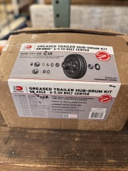 Dexter Pre Greased Trailer Hub Drum Kit