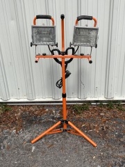 Duel Work Lights on Tripod