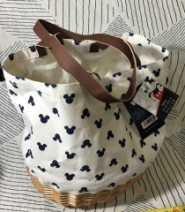 Mickey Mouse Icon Basket Tote