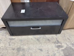 Black TV Stand w\/Drawer