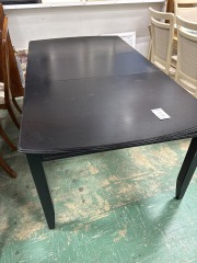 Black Dining Table