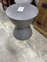 Light Grey Modern Accent Table\/Stand
