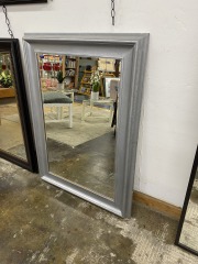 Silvery Grey Mirror (33 x 45)