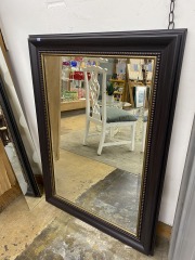 Dark Studded Mirror (32 x 44)