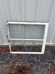 Antique Wood Window 36\