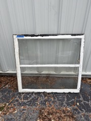Antique Wood Window 35 1\/8\