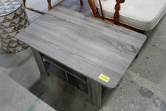 Gray coffee table