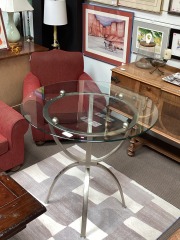 Glass Top Table