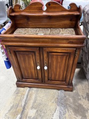 Mosaic Tile Dry Sink\/Bar Cabinet