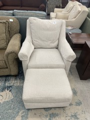 Celery Geometric Armchair