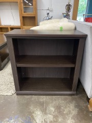 Good & Nice Small Espresso Bookshelf