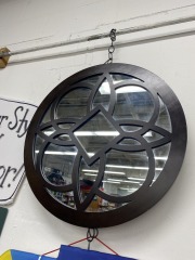 Round Geometric Mirror (20x20)