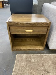 Lil Retro Wood Look Side Table