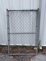 Chain Link Fencing Gate 37 1\/4\