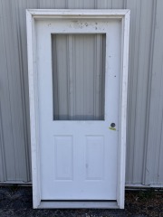 Precut Steel Exterior Door 1