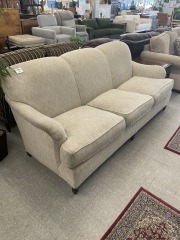 Beige 3 Seat Sofa