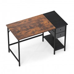 3655 PAL | COSTWAY Computer Desk with 2 Drawers