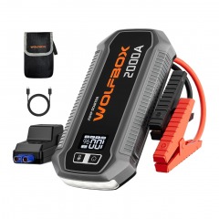 3645 G2 | WOLFBOX 2000A Jump Starter Megavolt12