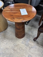 Solid wood Accent Table