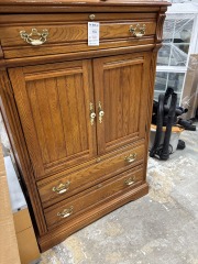 Lexington Oak Armoire