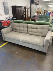Grey Queen Sleeper Couch