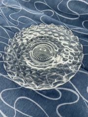 VTG Fostoria Glass American Round Torte Platter \/ Plate