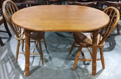 sm. dining table w\/2 chairs 3280