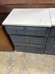 Blue Nightstand
