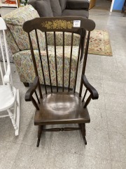 Wooden Rocking Chair