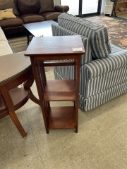 3 Level Wooden Plant Stand