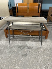 Modern Farmhouse Tall Entryway Table