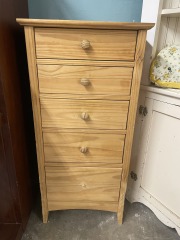 Slim Tallboy Dresser (AS IS)