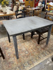 Rustic Grey Dining Table