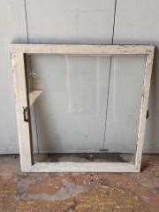 Wooden Antique Window 31 3\/4\