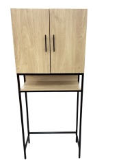 Metal & Wood Over the Toilet Storage