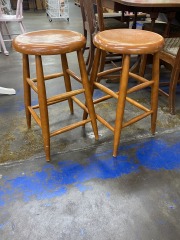 Classic Wood Barstool (Each)