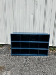 DURHAM MFG Teal Metal Wall Mountable Cabinet