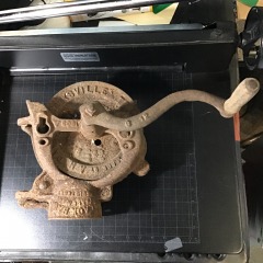 A.H Patch Black Hawk 1903A Corn Sheller Cast Iron Clarksville, TN Made In USA