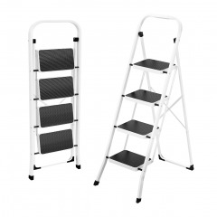 1697 BLK1 | HBTOWER 4-Step Folding Ladder