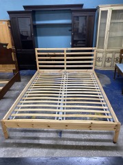Metal Twin Popup Trundle Bed Frame