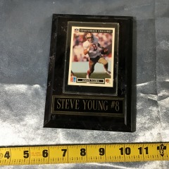 Steve Young #8 San Francisco 49ers Photo Plaque