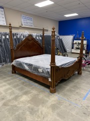 Pulaski Furniture Eastern King Poster Bed Frame
