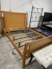 Queen Sunset Finish Bed Frame