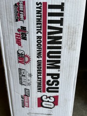 Owens Corning Titanium PSU30 Underlayment