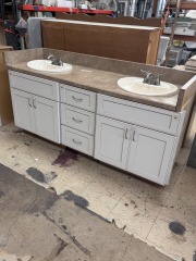 White Bathroom Cabinet