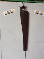 Antique Cast Iron Handle Hand Saw