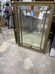 gilt vintage mirror